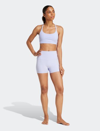 adidas Performance All Me Ls Bra - Purple - A/B XXL