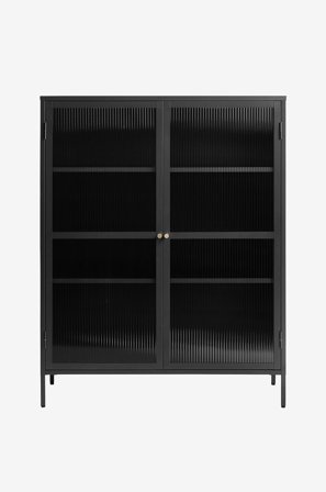 Håum - Skab Glass Sundsvall - Sort - Skabe - Fra Homeroom