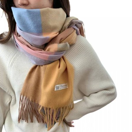 Shxx Lång Rutig filt för kvinnor Chunky Oversized Vinter/höst Varm Scarf Stor Tartan Scarves Wrap Sjal A1017-121