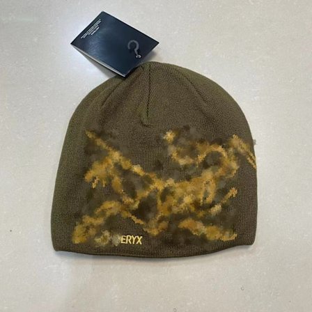 Strikket hue til mænd, afslappet varm vinterhue til ski