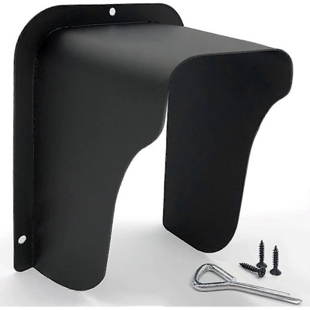 Vanntett Metalldeksel for Videokamera, Ringeklokke, Dørlås, Adgangsdørhåndtak, Beskytter Enheten Mot Solskinn og Regndråper, Passer for Alle Typer