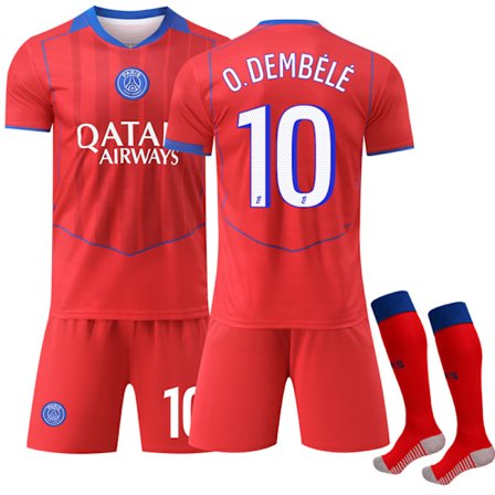 2025-2026 Paris Saint Germain Udebane Børne Voksen Trøje Nr. 10 Dembele