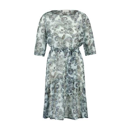 Jane Lushka Kjole Anna Short/3 Eco Viscose Blå, Dame