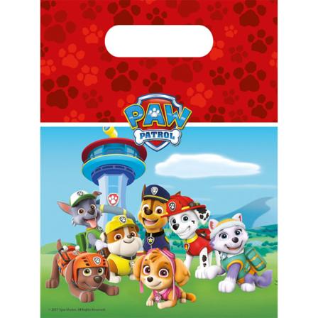 Paw patrol karkkipusseja 6 kpl juhlapussit kalaspussi