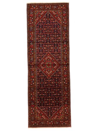 Hamadan Rug Hand Knotted 105X317 Runner