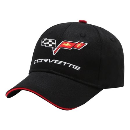 1 stk. brodert logokaps Baseballcaps Chevrolet Corvette c6 And