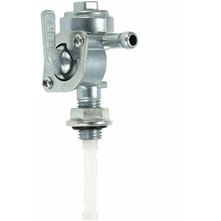 2-3KW Bränsle På/Av Ventil Omkopplare för 1/4 Slang Kran Generator Motor Bränsletank - Silver