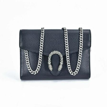 Gucci Vintage, Pre-owned Crossbody Bag Zwart, Dames, Maat:ONE Size