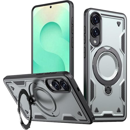 Etui til Samsung Galaxy S25 Edge, faldbestandigt, gråt