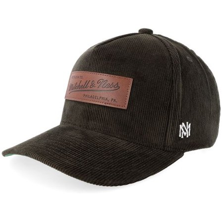 Mitchell & Ness - Svart adjustable Keps - Own Brand Corduroy Pro Crown Black-os @ Hatstore