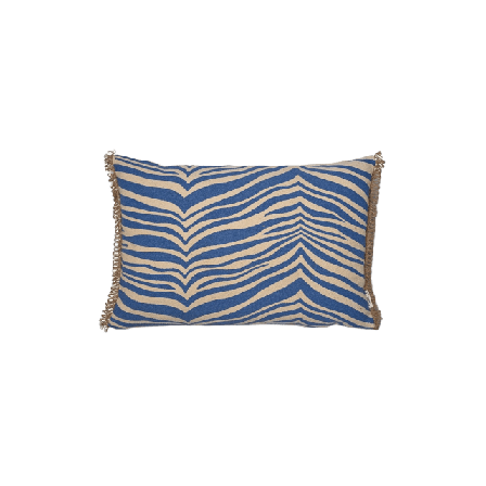 Classic Collection Kudde Zebra 40x60cm Kuddar Blå 40x60 cm