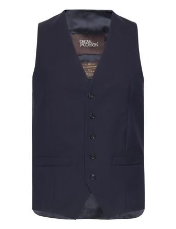 Carlo Waistcoat Designers Waistcoats Navy Oscar Jacobson