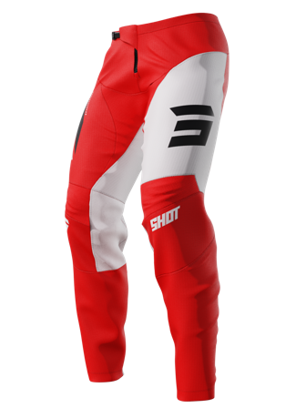 Crossbukser Shot Devo Matrix Rød 30