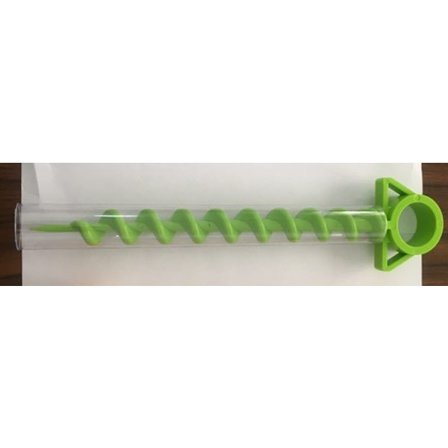 Grønn 4 stk plastteltpinne oransje sardint teltpinne med 4 stk plastrør telt lerretspinne lengde 29cm anti-korrosjon