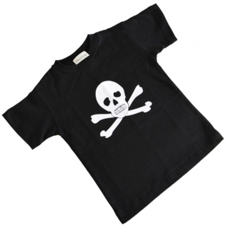 T-Shirt Pirat Jolly Roger M 140cl