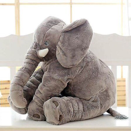 1 stk. 40/80cm Stor Elefant Legetøj Plysdyr Plys Legetøj Baby Plys Dukke Legetøj Børn Gave Drop Shipping