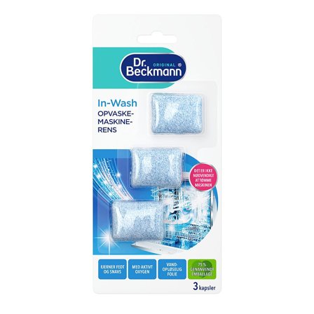 Dr. Beckmann In-Wash Opvaskemaskinerens 3 stk, Tøj & Bolig, Husholdning, Rengøring
