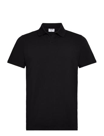 Stretch Cotton Polo T-Shirt Designers Polos Short-sleeved Black Filippa K