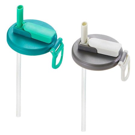 Brusbokslokk med sugerør - Gjenbrukbart brusbokslokk Fritt brusbokslokk Lett å trekke bokssugerør Holdbar style14