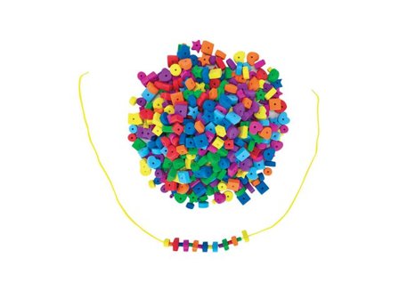 Pärlor roliga former EVA 500/fp - Lyreco - Skola och förskola - Hobbymaterial - Pärlor