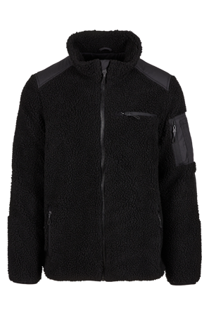 Jacke Brandit Ramble Herren Teddyfleece Schwarz XL