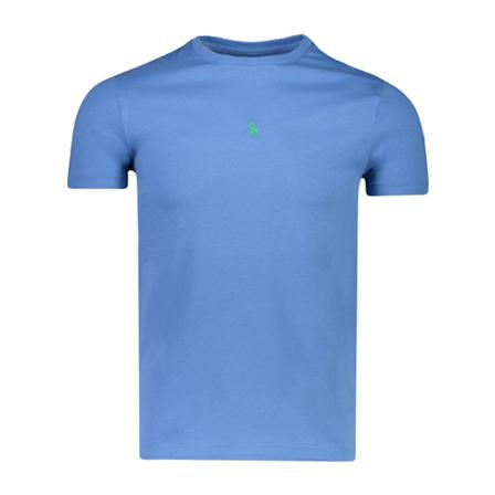 Polo Ralph Lauren, T-shirt Blauw, Heren, Maat:M,Katoen