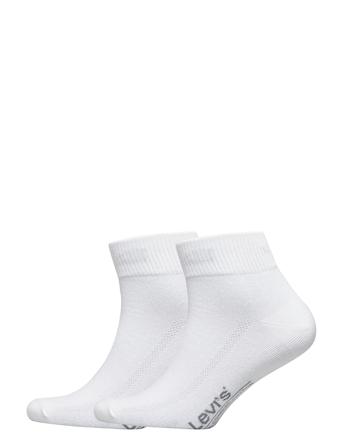 Levis 168Sf Mid Cut 2P Underwear Socks Regular Socks Valkoinen Levi ́s