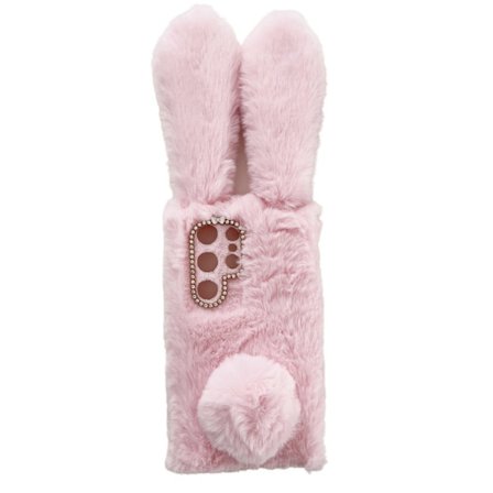 Fluffy Rabbit Samsung Galaxy S24 Ultra deksel - Rosa