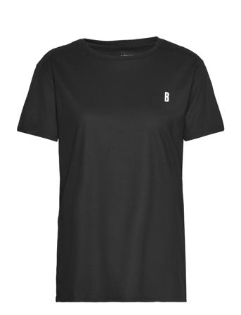 Ace T-Shirt Stripe T-shirt Sort Björn Borg