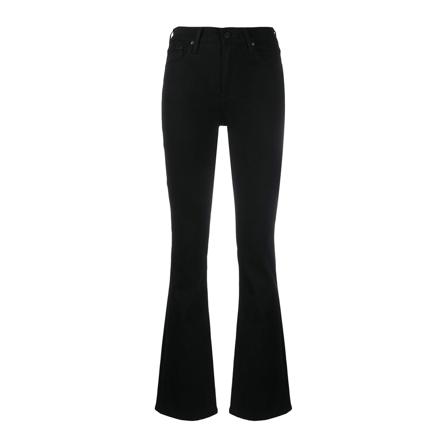Levi's, Flared Jeans Zwart, Dames, Maat:W27