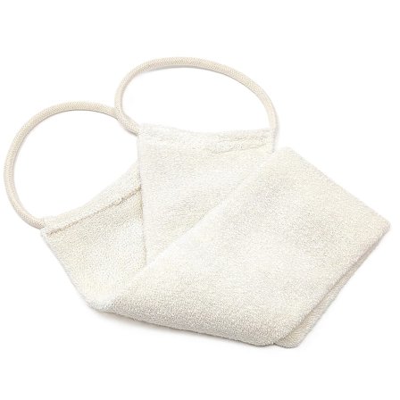 SÆBEVÆRKSTEDET Massagestrop med brændenælde Råhvid, Skincare, Badetilbehør, Badehandsker