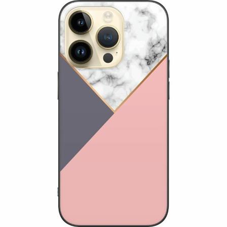 Apple Iphone 14 Pro Svart Skal Marble Cut