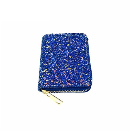 Glitter paljettplånbok med dragkedja 4 4