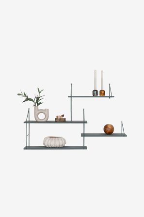 House Nordic - Hyllykkö Harlem - Vihreä - Seinähyllyköt - - Homeroom