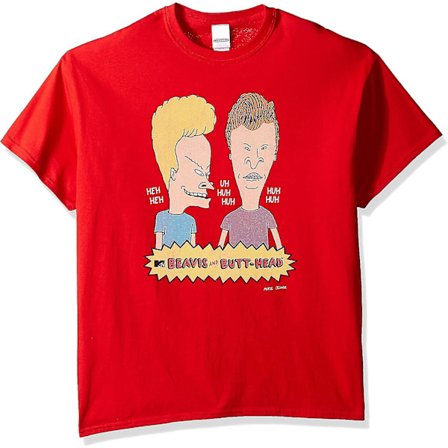 Beavis and Butt-head kortärmad t-shirt för män