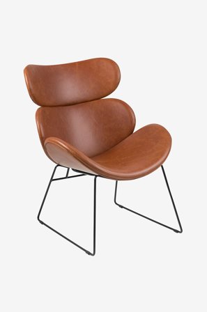 NORDFORM - Lænestol, Troy - Brun - Lænestole - Fra Homeroom