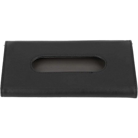 Bilvisir Tissuehållare, PU Läder Bil Tissuehållare Bil Toalettpappershållare Solskydd Servetthållare Tissuebox för Solskydd och Baksäte