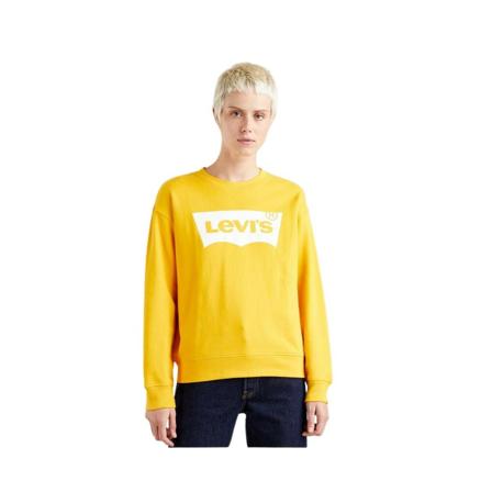 Levi's, Sudadera Geel, Dames, Maat:M,Katoen