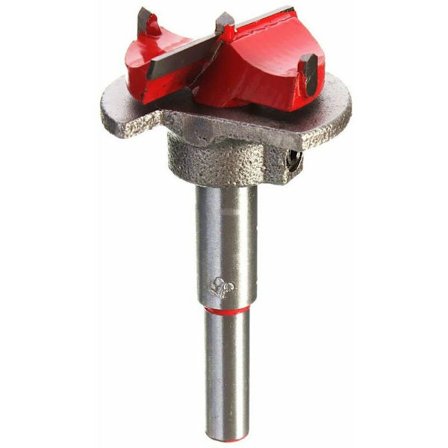 35 mm karbidtuppforset hullsag for treboring, flatt hengsel