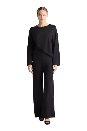 Residus Celeste Pants - Black Byxor Dam Svart L