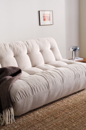 Jotex - Sofa 2-seters hvit - KELSO - Kjøp 2-seters sofaer hos Jotex