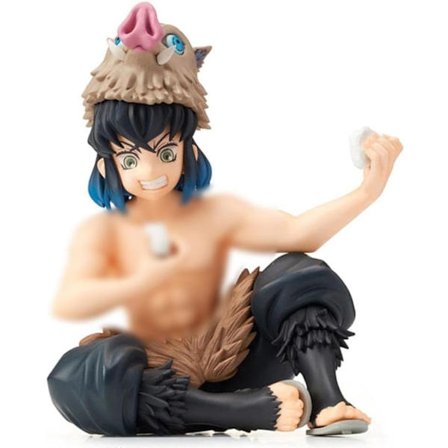 Demon Slayer: Kimetsu no Yaiba actionfigur, Inosuke animefigur, 12cm anime