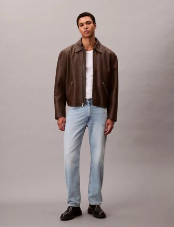 Calvin Klein Jeans Stndrd Strght Rams Head Eco Cool - Blue - 34 x 32