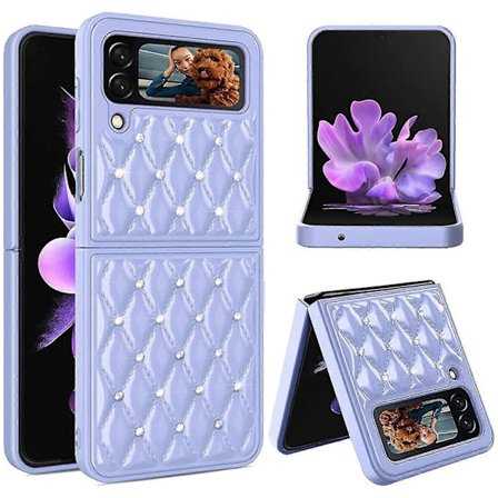 Diamantglitterdeksel Kompatibelt med Samsung Galaxy Z Flip 3