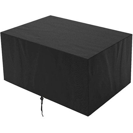 Utomhusmöbel dammskydd trädgårdsmöbler överdrag, regnskydd och dammskydd, anti-uv, silver