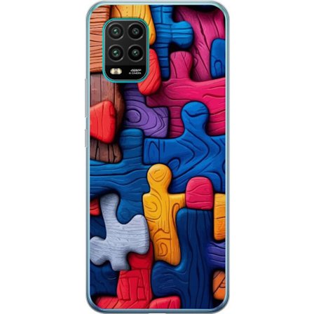 Yhteensopiva Puhelinkuori Xiaomi Xiaomi Mi 10 Lite 5G Leikkisä kuvitus Stitchin kanssa vaaleanpunaisissa omenoissa pehmeässä pastellidesignissa, jo