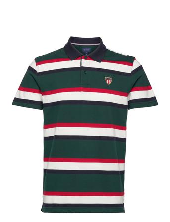 D1. Gant Banner Shield Ss Rugger Patterned GANT