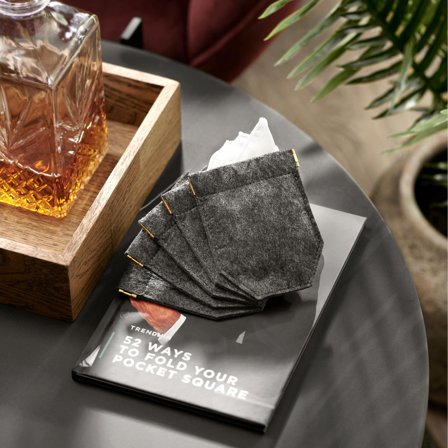 Fazzoletto da taschino per apprendista per uomini - Set di fazzoletti da taschino