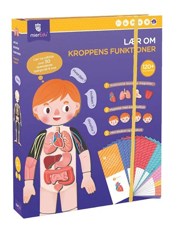 Magnetic Learning Box - All About Body And Emotion Patterned MierEdu