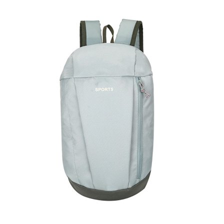 Stor fritidsrygsæk til rejser, vandrerygsæk, Sølv Hvid